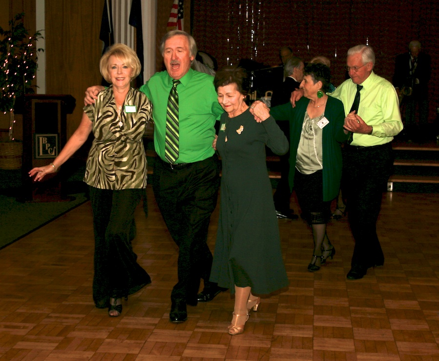 Saint Patricks at the Toppers Dance Club