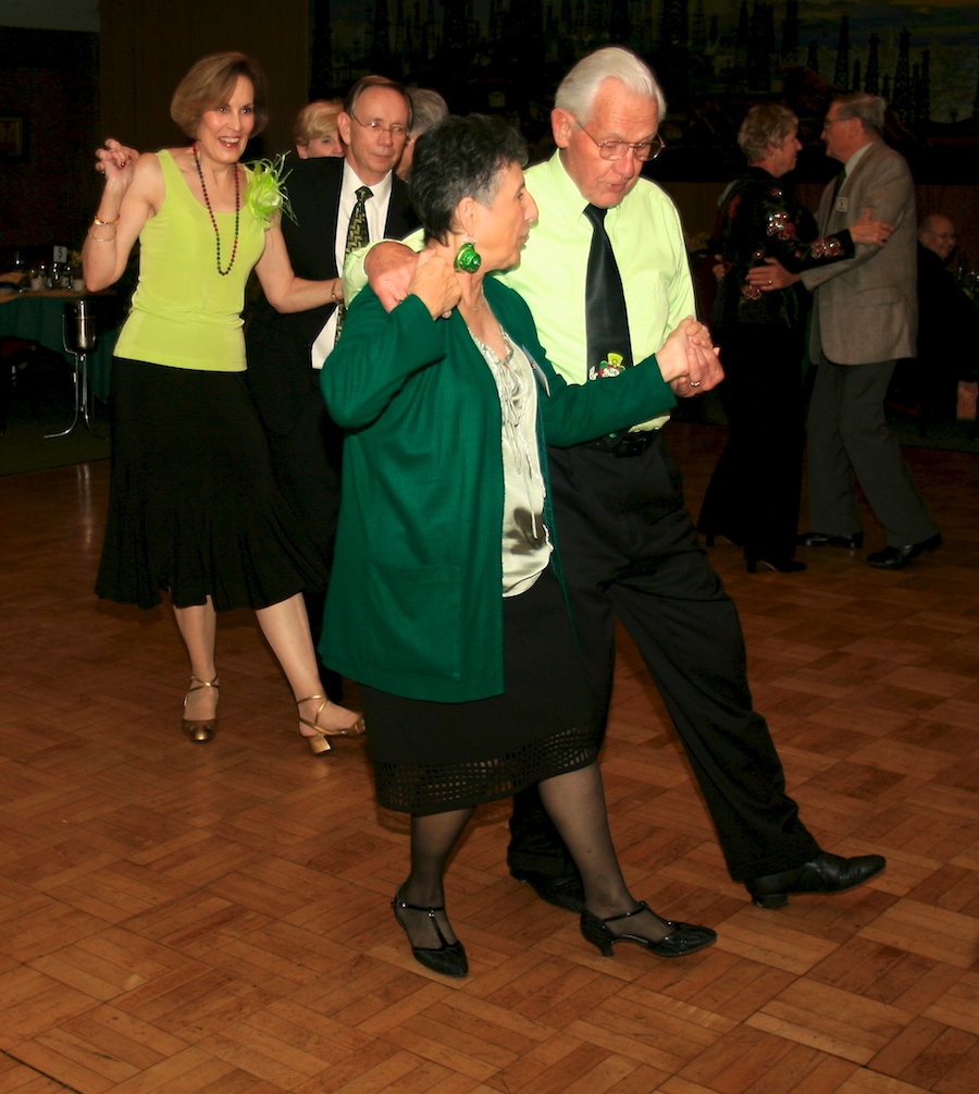 Saint Patricks at the Toppers Dance Club