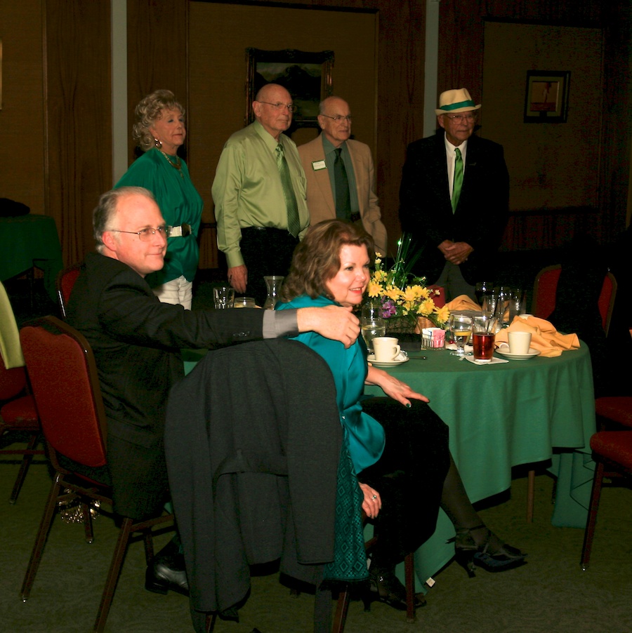 Saint Patricks at the Toppers Dance Club