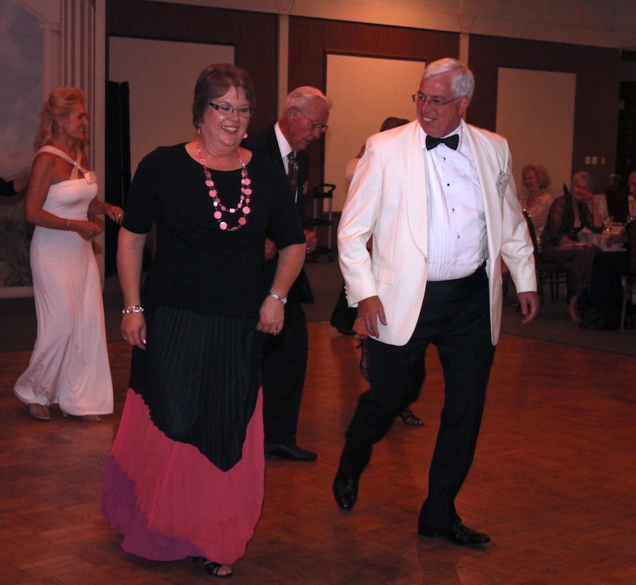 Post dinner dancing Toppers May 2013