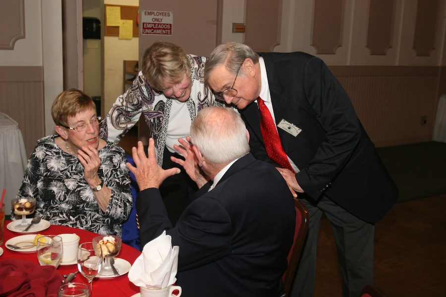 Dinner dancing with the Toppers 2/21/2014