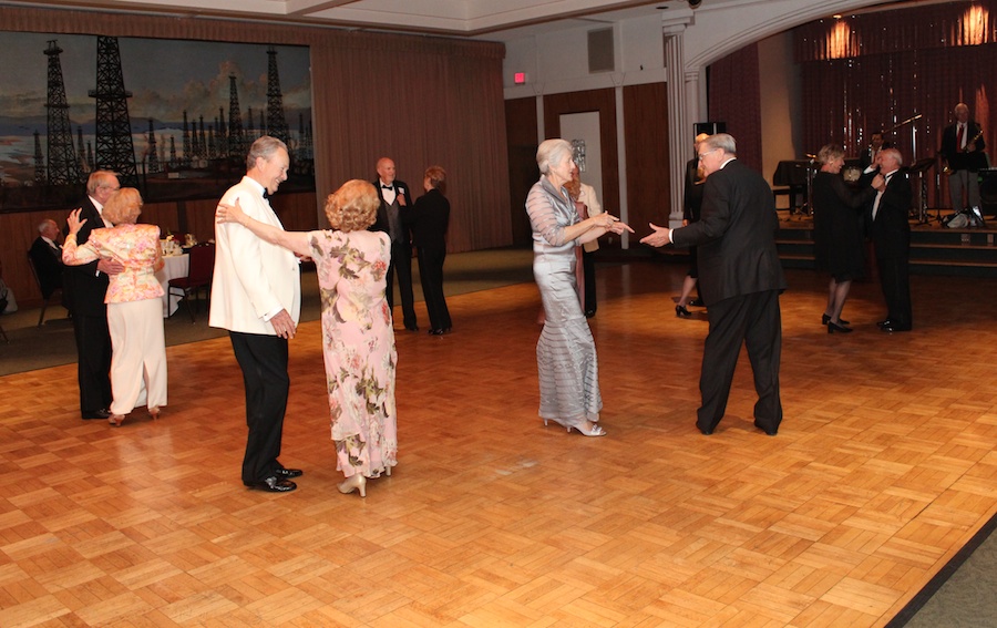 Post dinner dancing at Toppers May 16th 2014