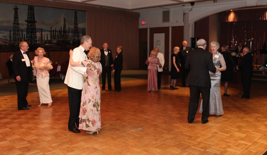 Post dinner dancing at Toppers May 16th 2014