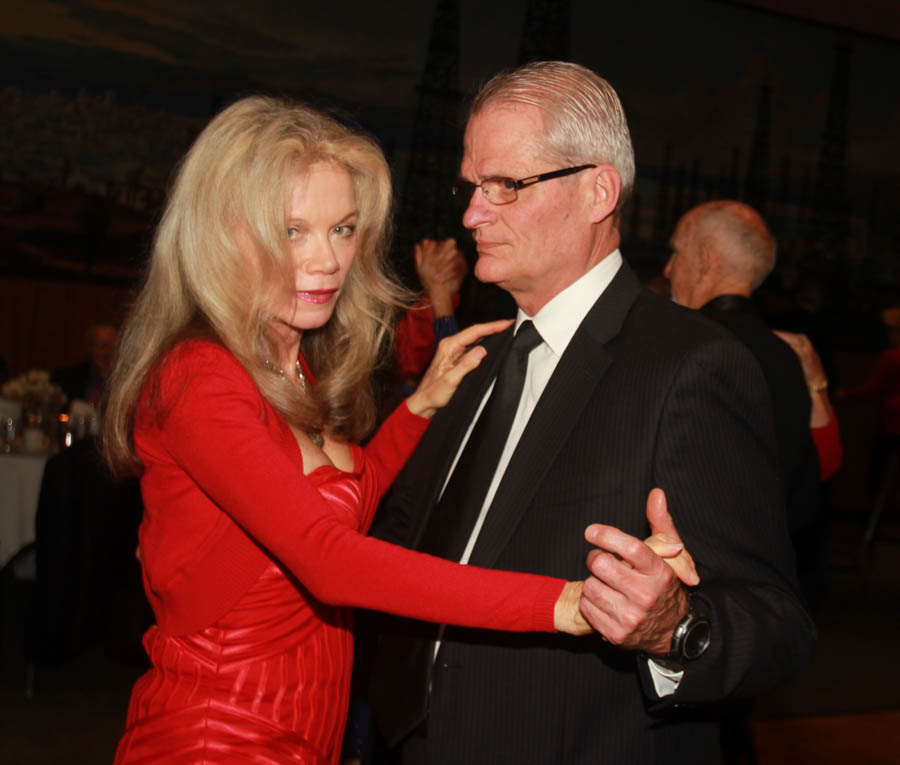 Dancing at the Mistletoe Ball with the Toppers December 2014