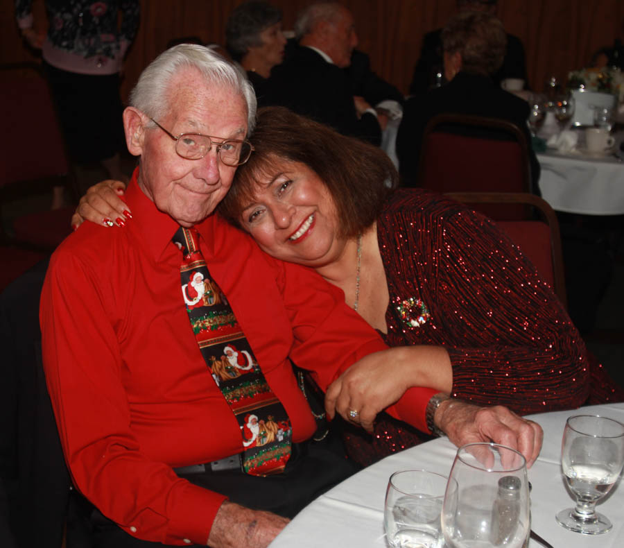 Dancing at the Mistletoe Ball with the Toppers December 2014