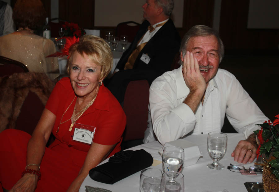 Dancing at the Mistletoe Ball with the Toppers December 2014