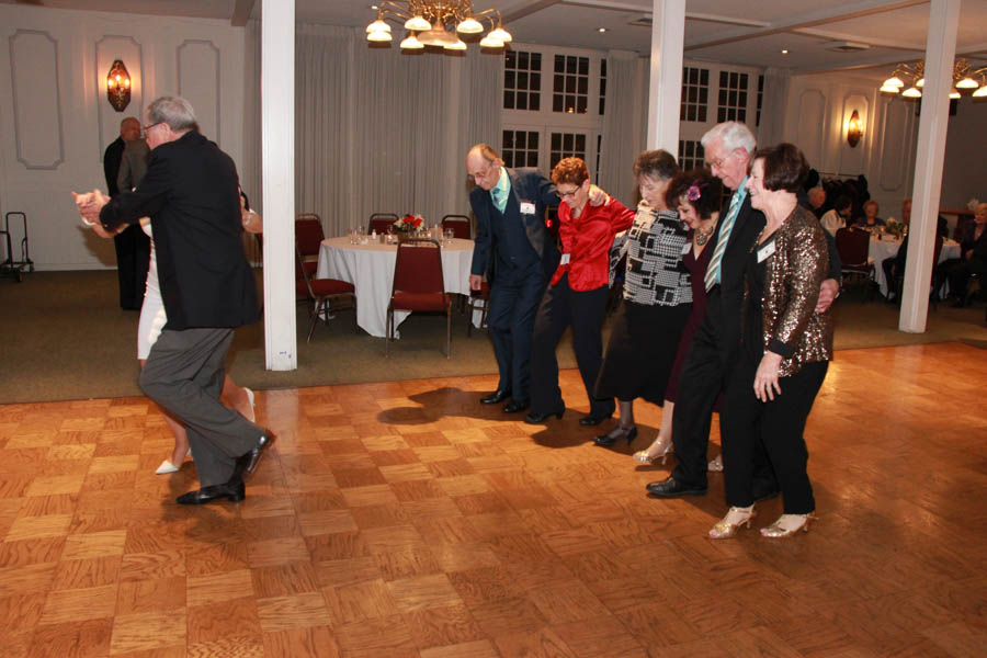 Dancing the night away at the Topper's Dance Club 1/20/2017