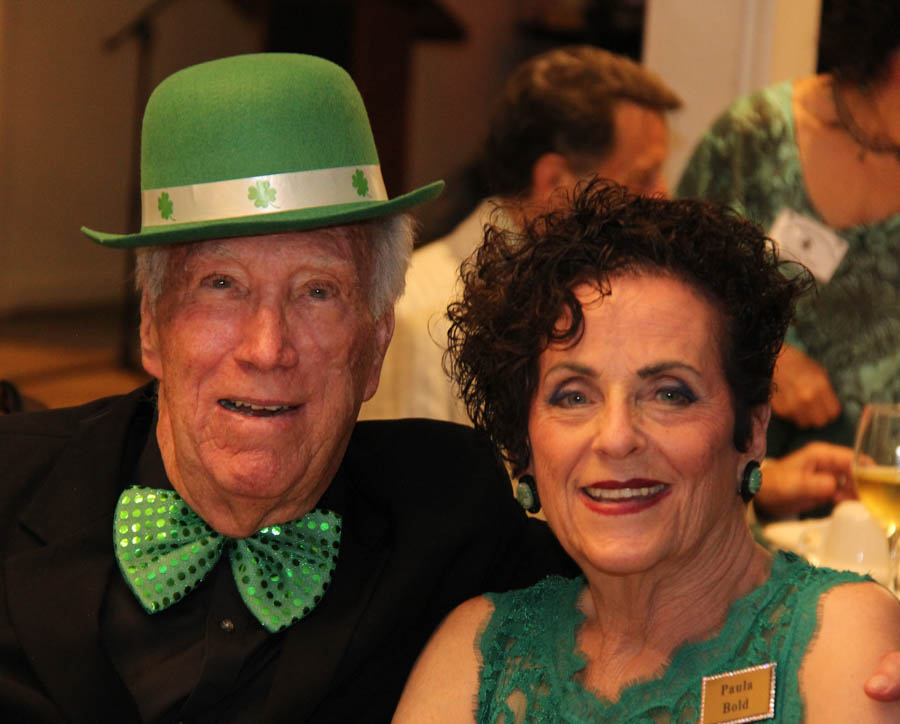 Celebrating St Patrick's Day March 17th 2017 at the Petroleum Club with the Topper's Dance Club