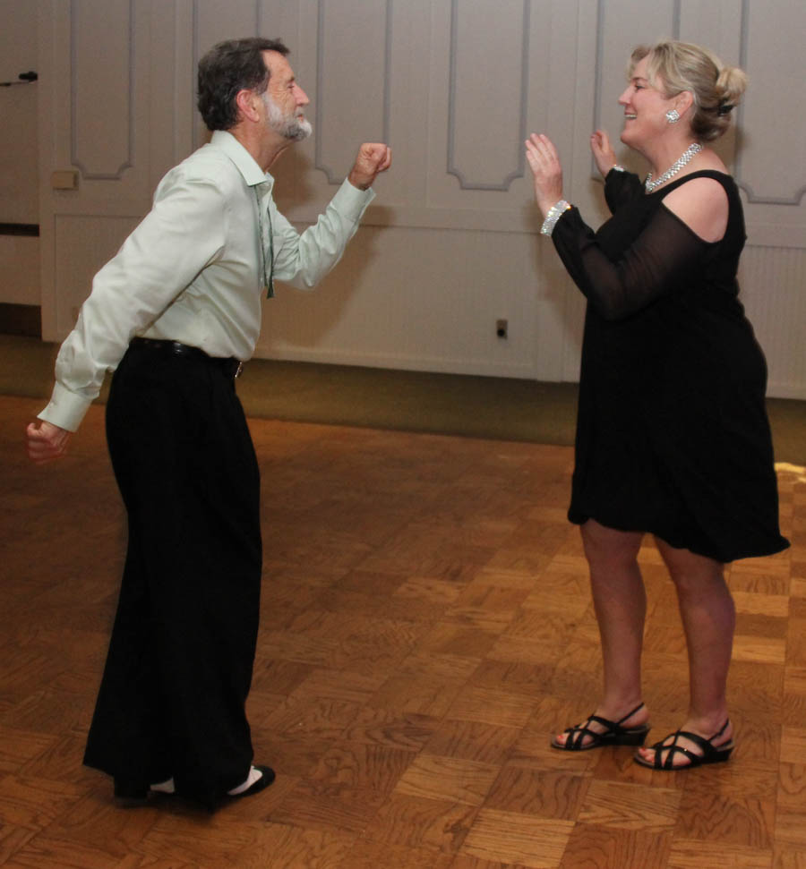 Post dinner dancing at the Topper's St. Patrick's Day dance 2018