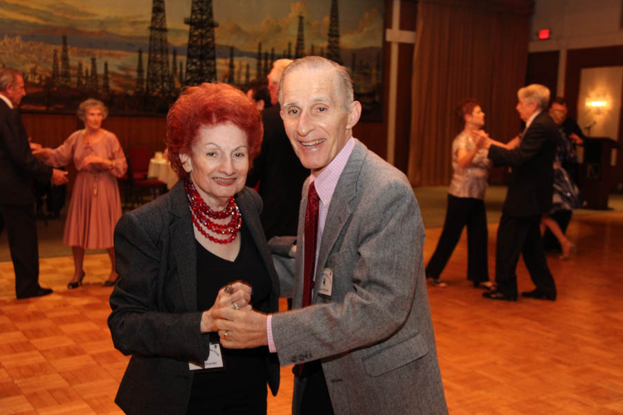 Post dinner dancing at the Topper's Dane Club, Petroleum Club, Long Beach California 11/16/2018