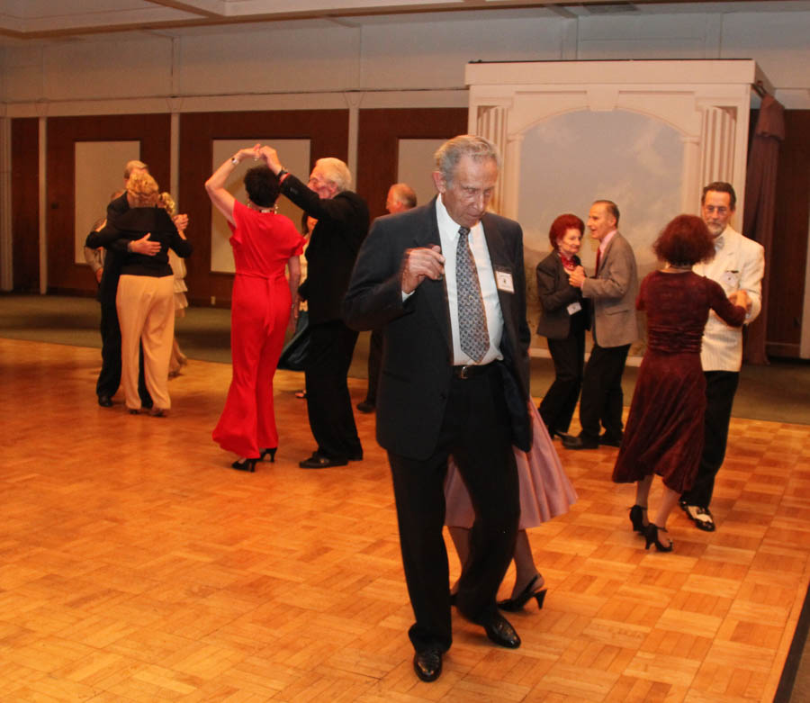 Post dinner dancing at the Topper's Dane Club, Petroleum Club, Long Beach California 11/16/2018