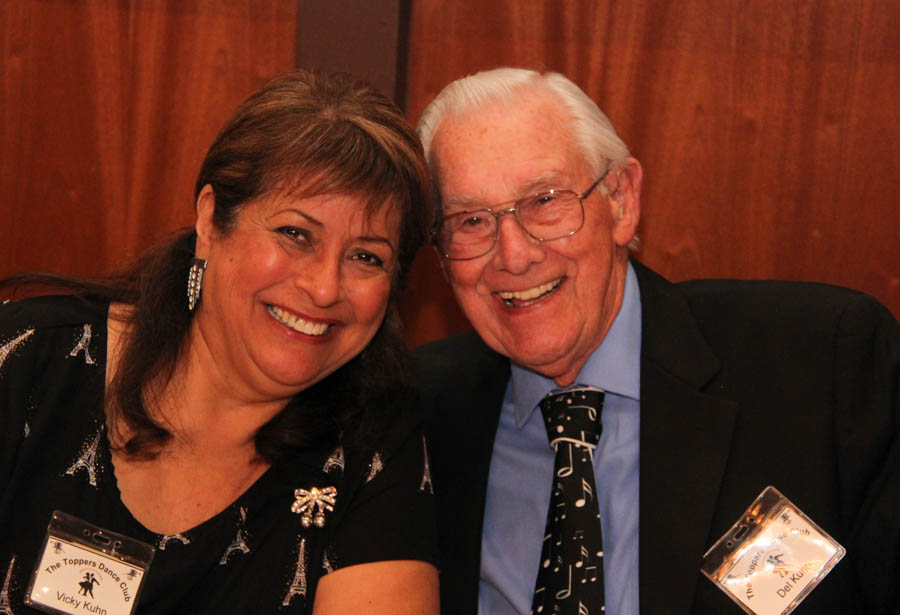 Dinner time at the Topper's November 2018 Dinner Dance