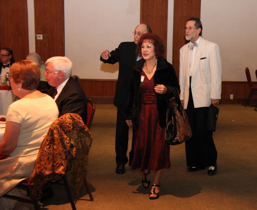 Dinner time at the Topper's November 2018 Dinner Dance