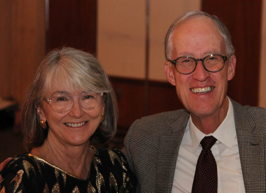 Dinner time at the Topper's November 2018 Dinner Dance