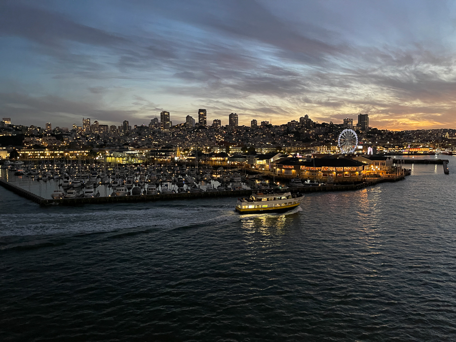 2023-11-21 Arriving In San Francisco In The Evening