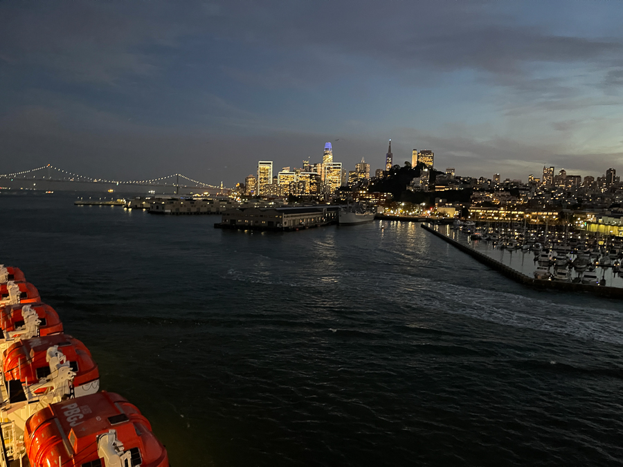 2023-11-21 Arriving In San Francisco In The Evening