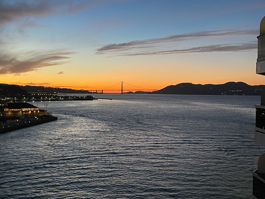 2023-11-21 Arriving In San Francisco In The Evening