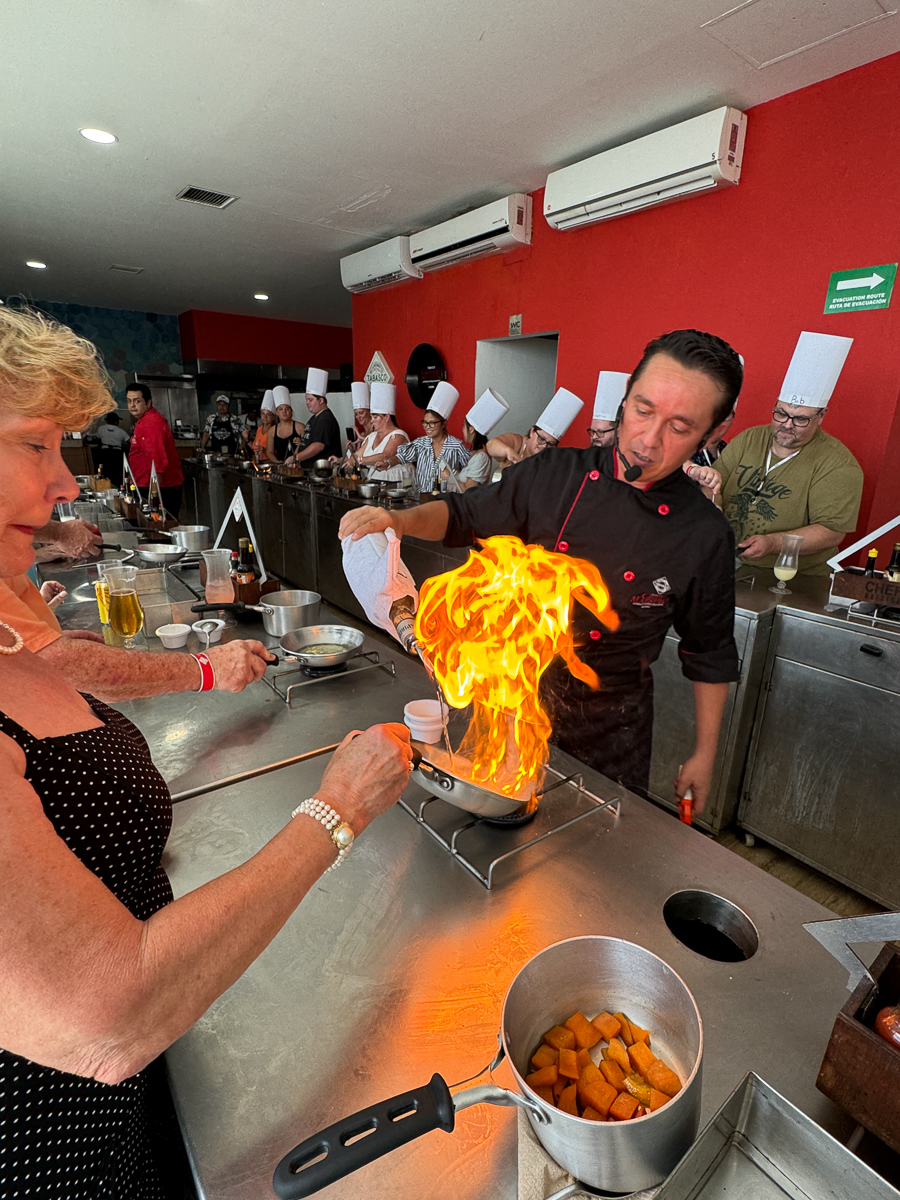 Caribbean Day 04 Cooking In Cozumel Mexico