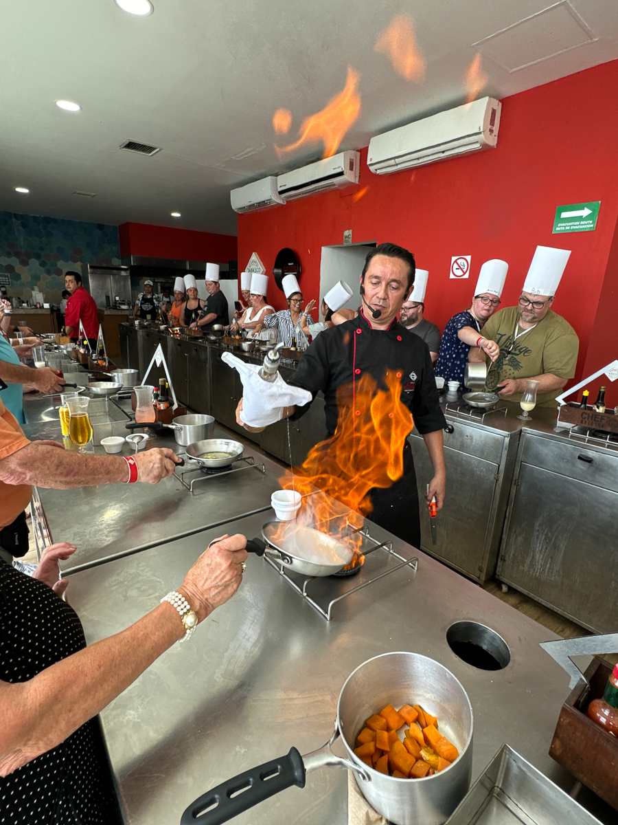 Caribbean Day 04 Cooking In Cozumel Mexico