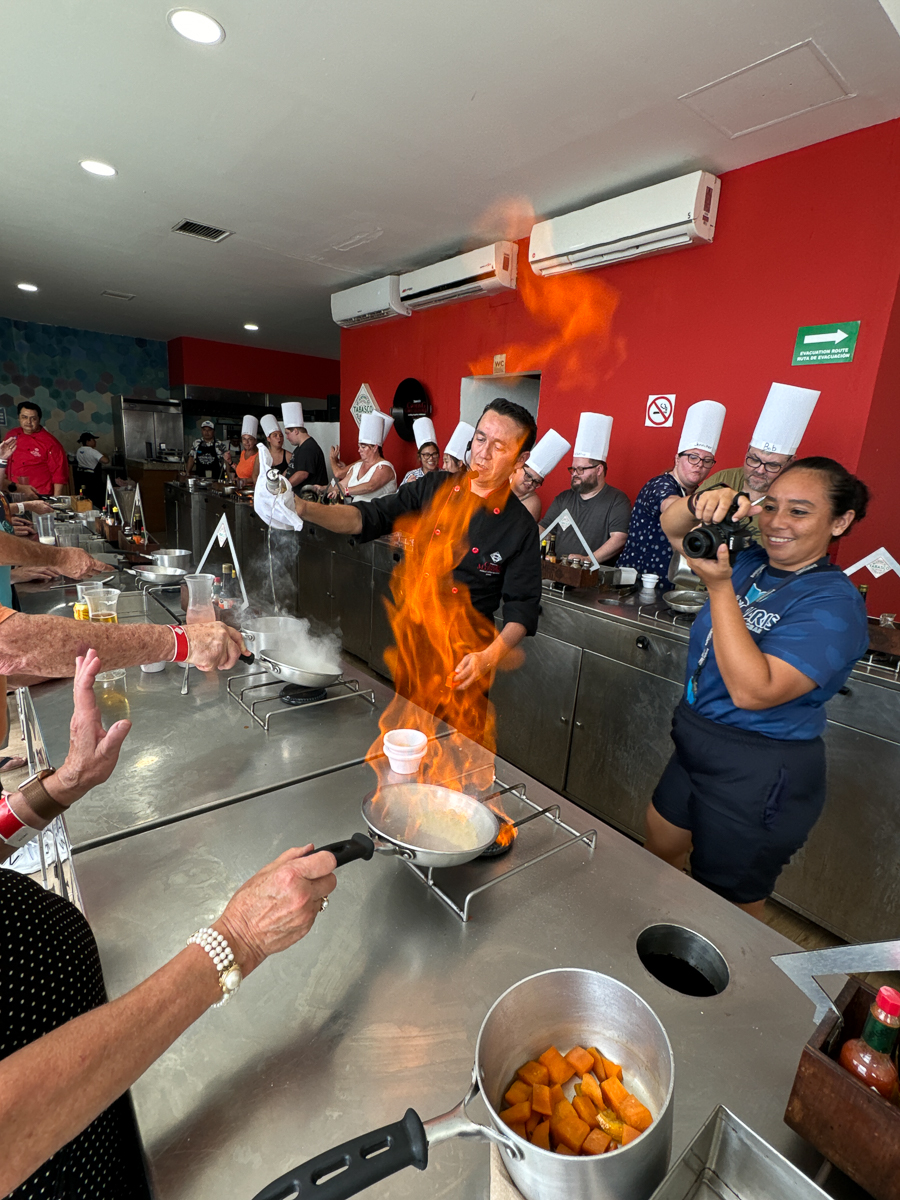 Caribbean Day 04 Cooking In Cozumel Mexico