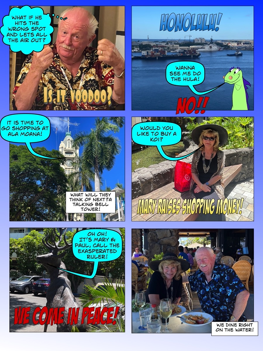 Hawaiian vacatoin comics August 2023