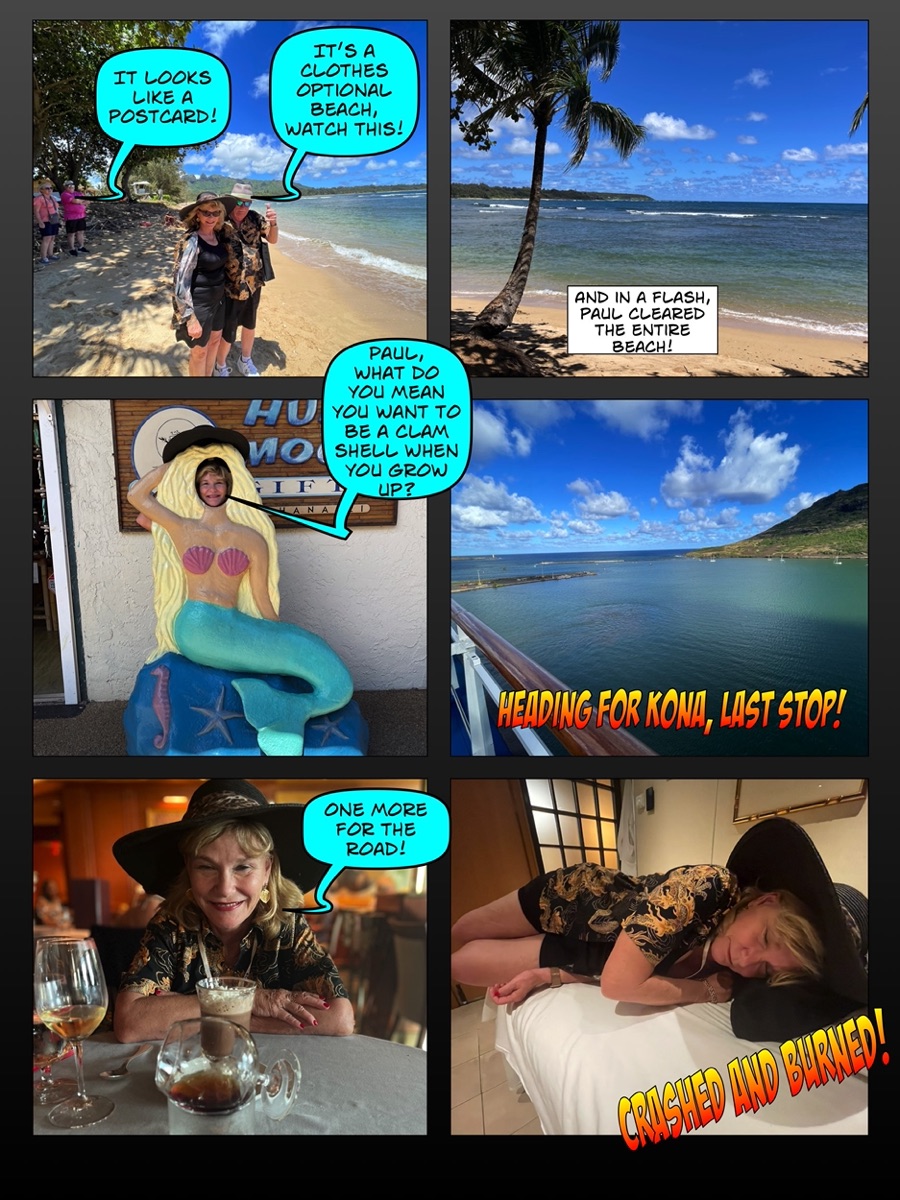 Hawaiian vacatoin comics August 2023