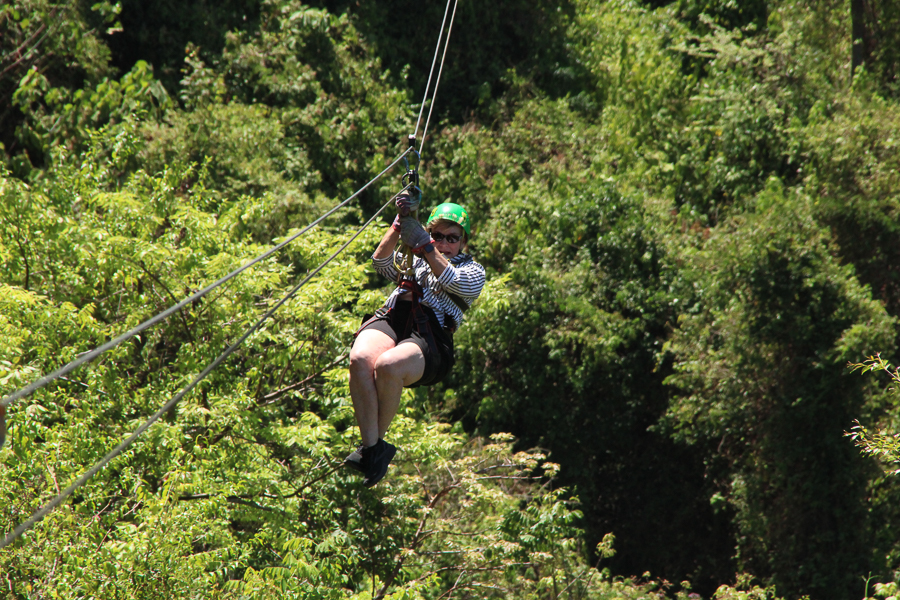 2024-04-13 Zip Lining In Costa Rica