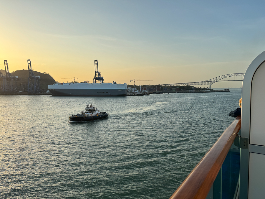 2024-04-15 Traveling through the Panama Canal To The Atlantic Ocean