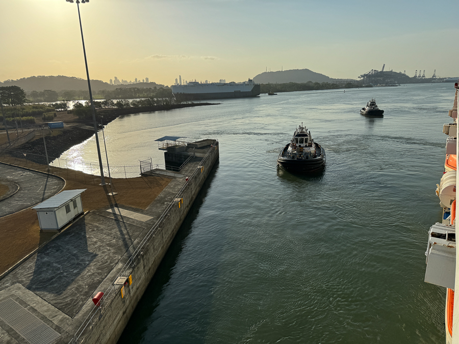 2024-04-15 Traveling through the Panama Canal To The Atlantic Ocean