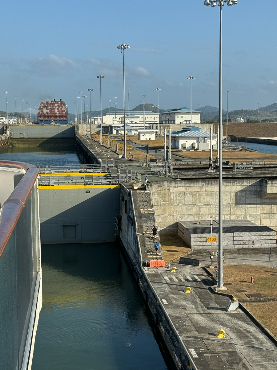 2024-04-15 Traveling through the Panama Canal To The Atlantic Ocean