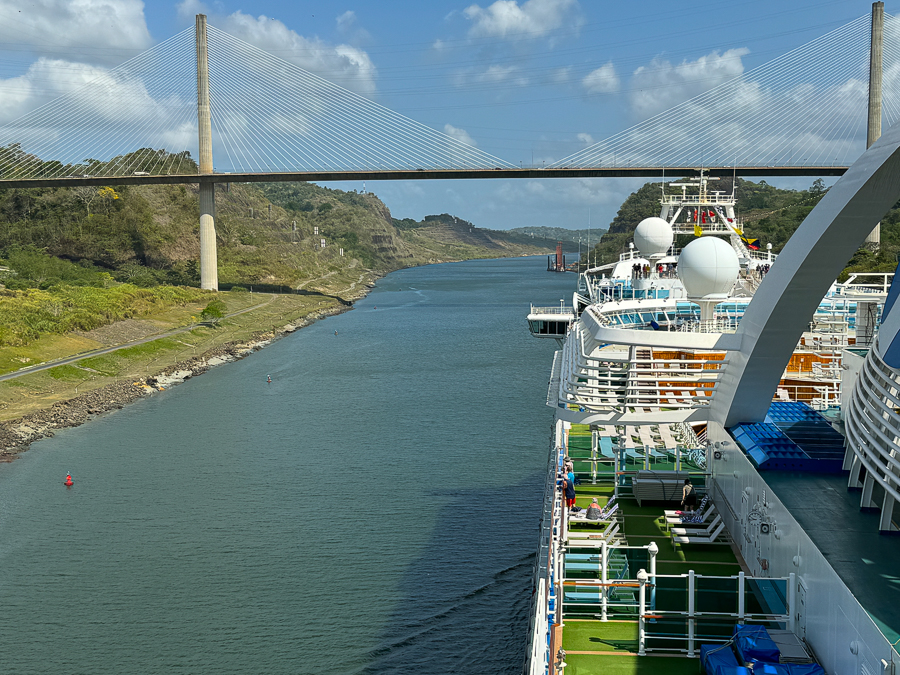 2024-04-15 Traveling through the Panama Canal To The Atlantic Ocean