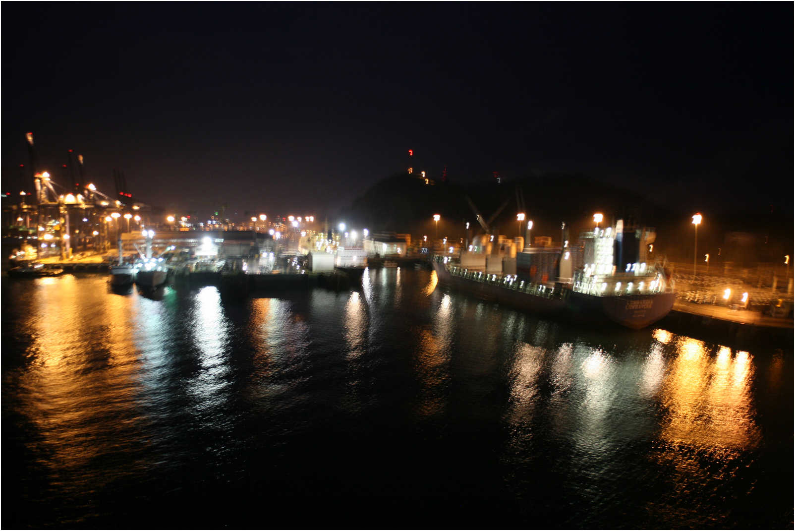 Entering The Panama Canal