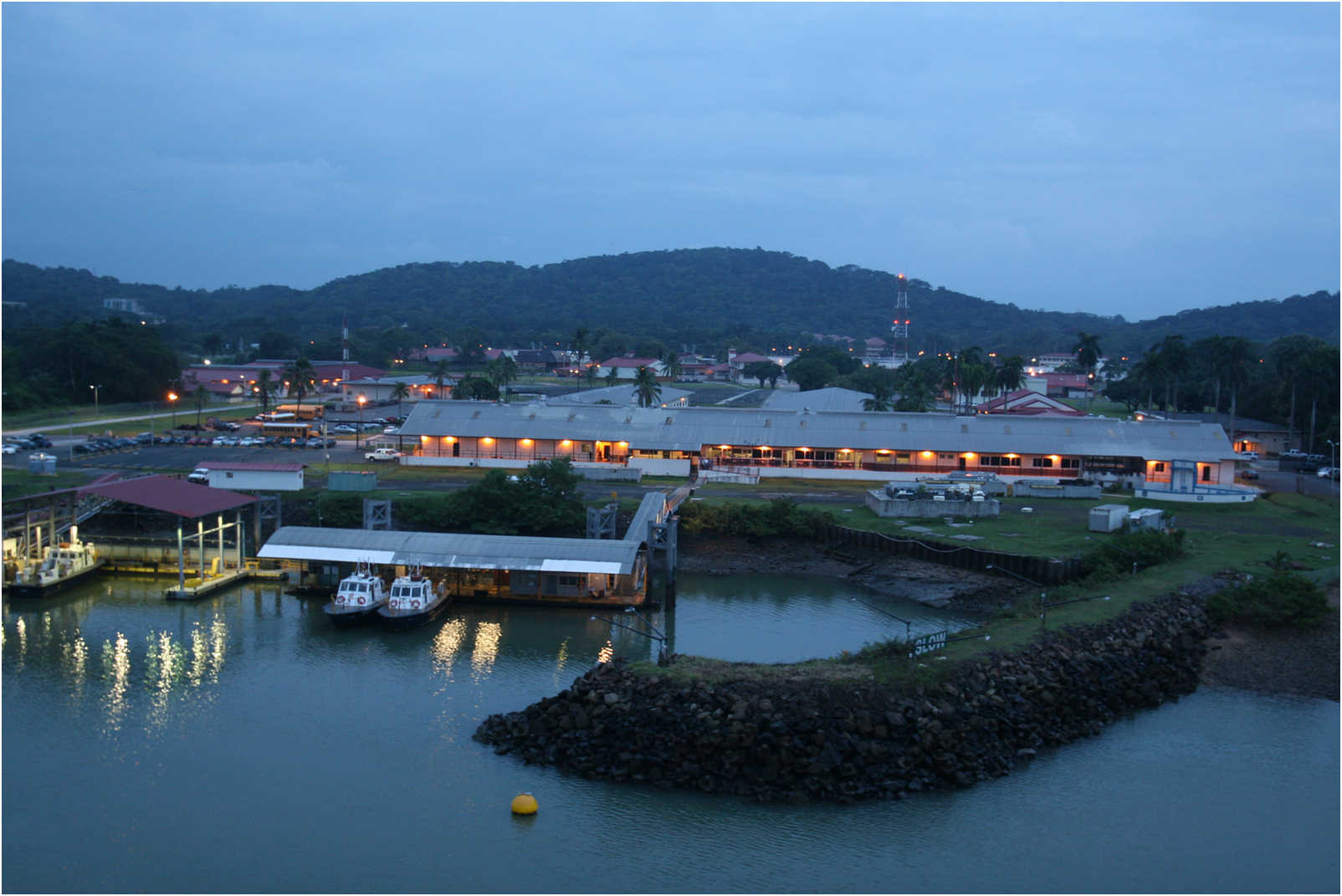 Entering The Panama Canal