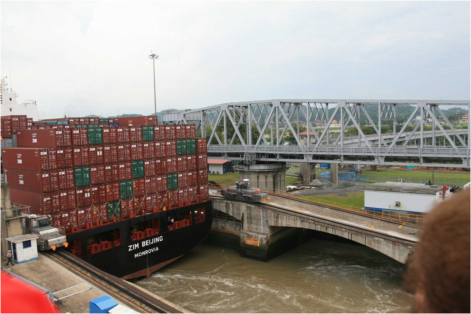 Entering The Panama Canal