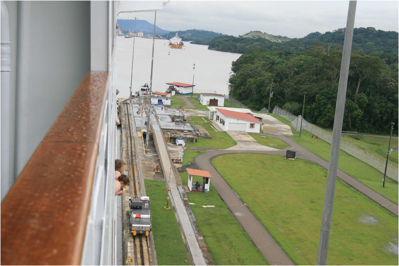 Leaving Lake Gatun