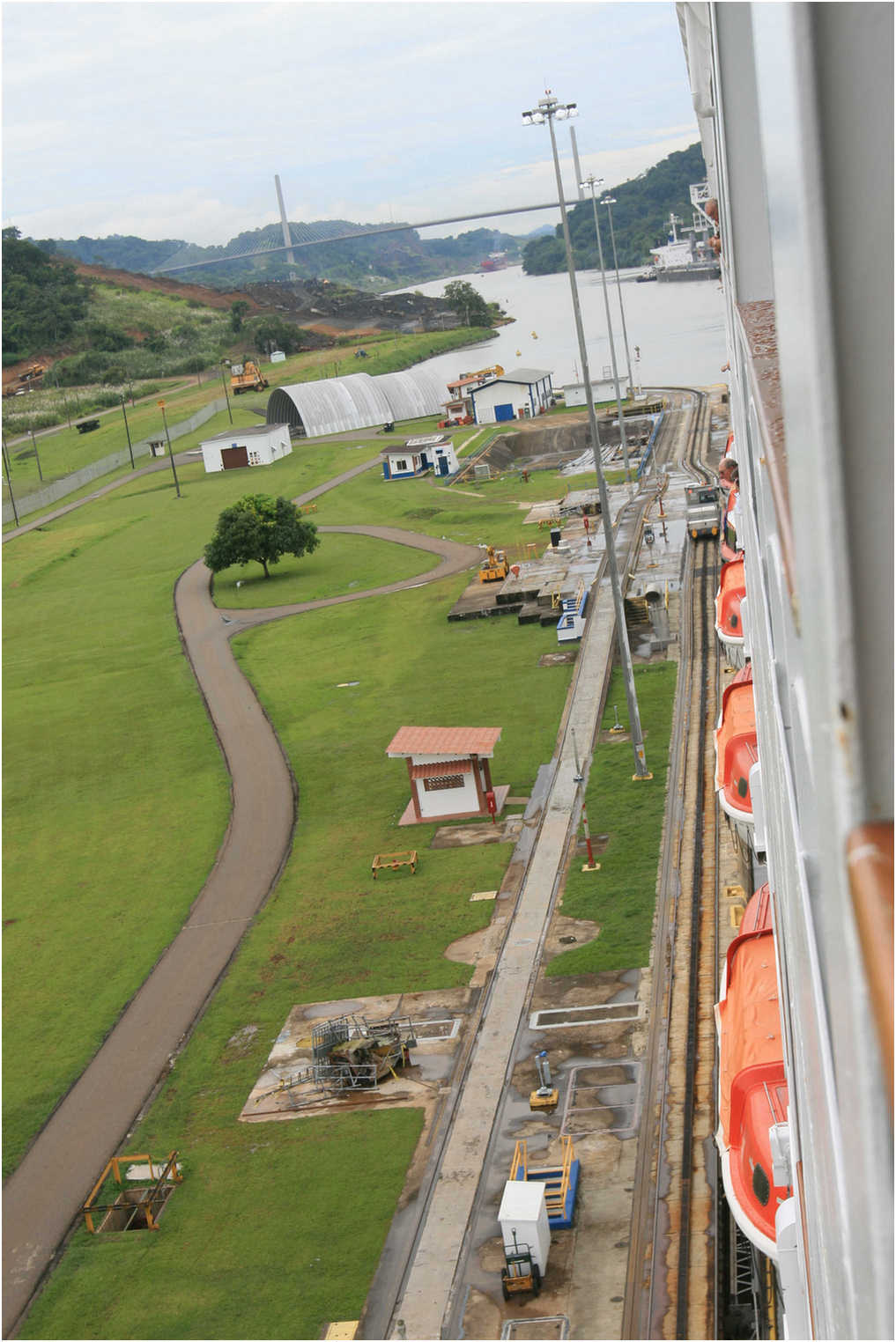 Leaving Lake Gatun