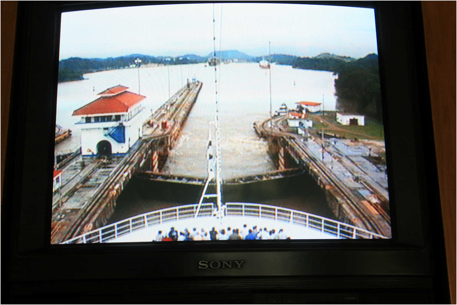 Leaving Lake Gatun