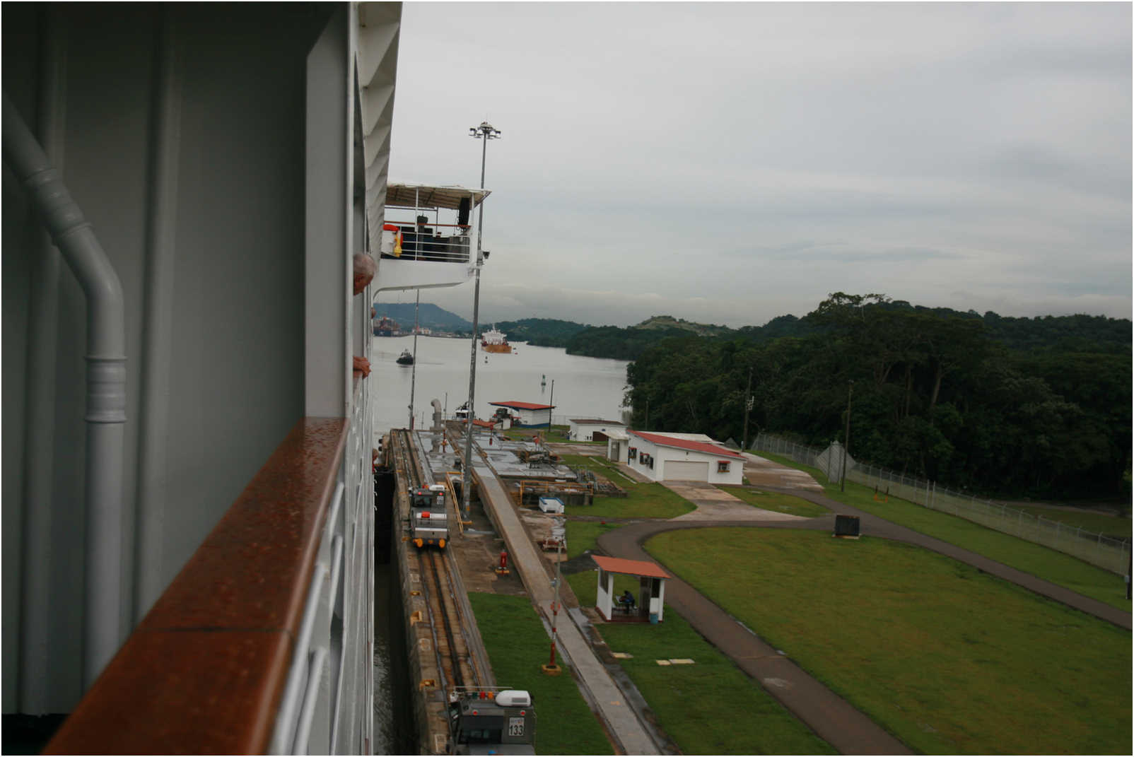 Leaving Lake Gatun