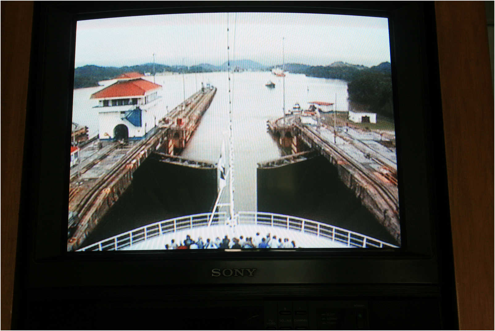 Leaving Lake Gatun