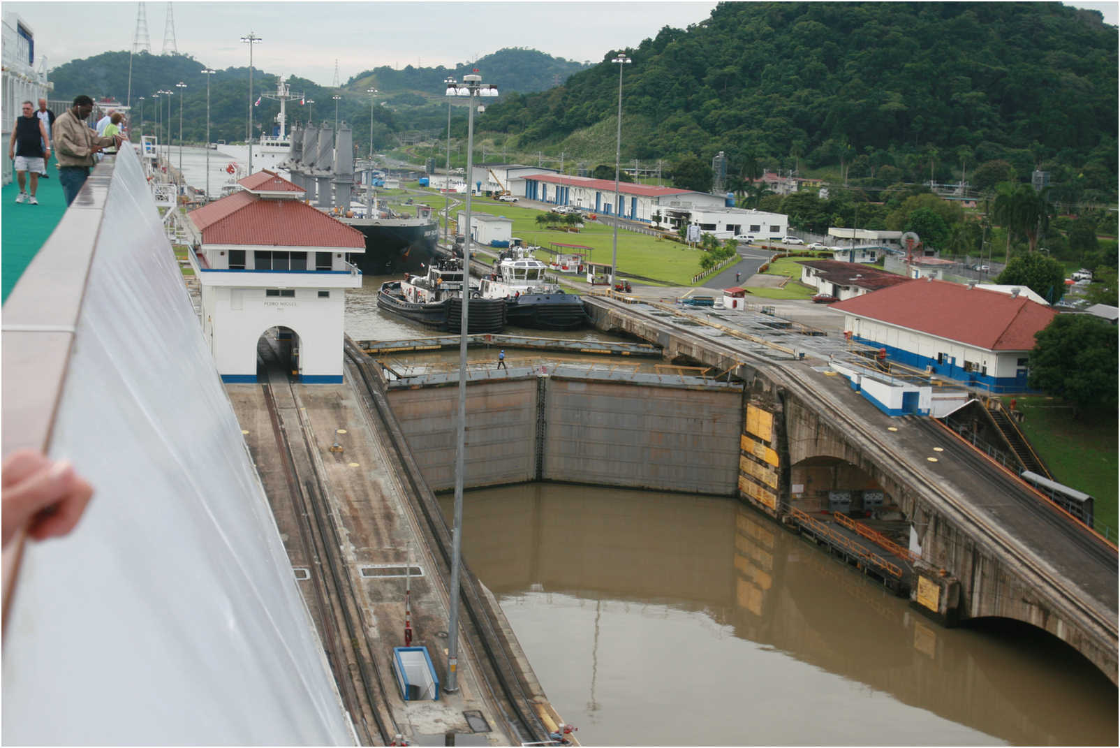 Leaving Lake Gatun