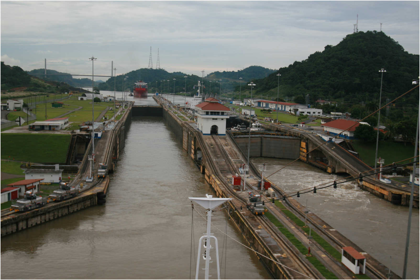 Leaving Lake Gatun