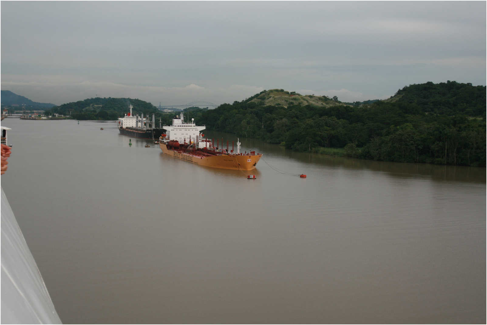 Leaving Lake Gatun