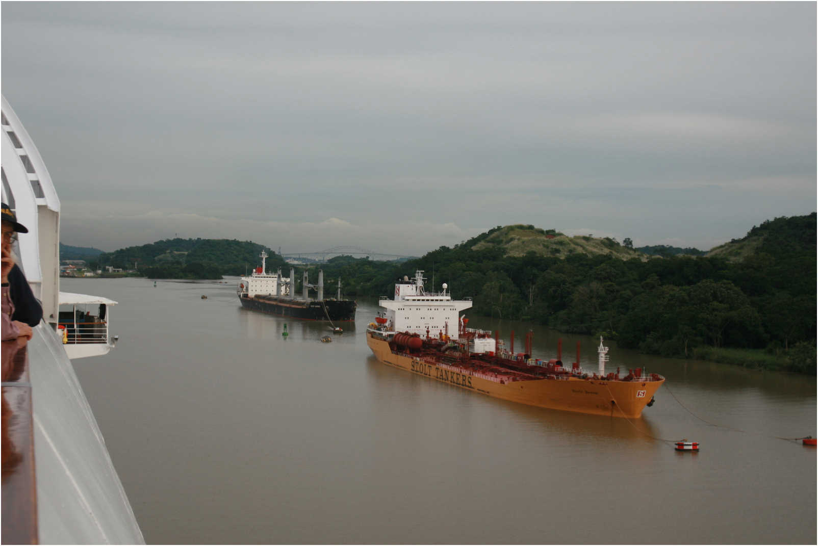 Leaving Lake Gatun