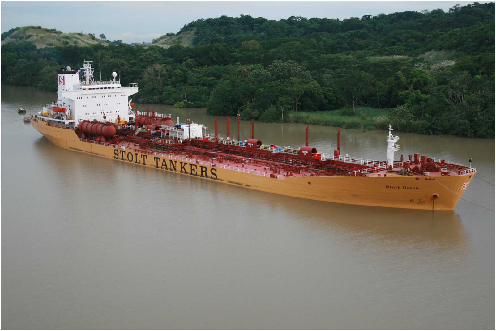 Leaving Lake Gatun