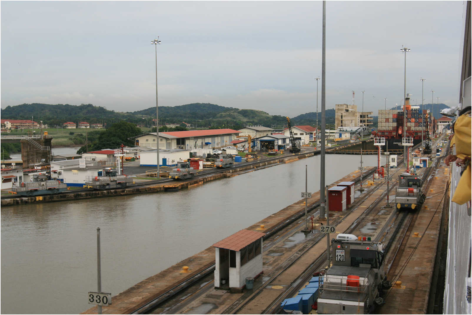 Leaving Lake Gatun