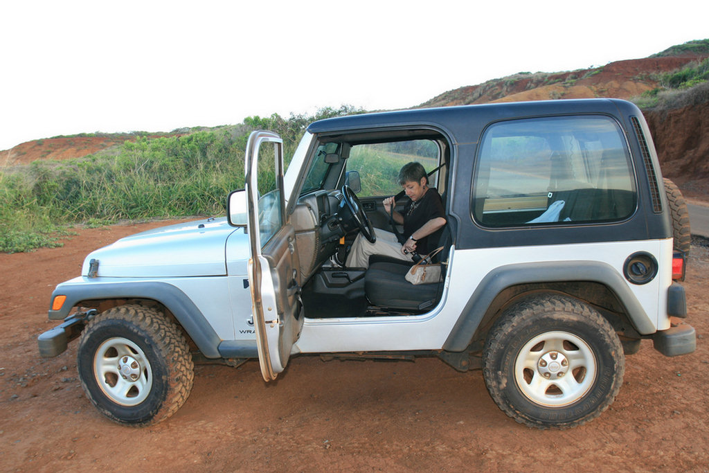 Lanai Vacation 2008 Day 2 Exploration In The Jeep