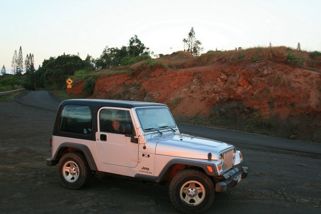 Lanai Vacation 2008 Day 2 Exploration In The Jeep