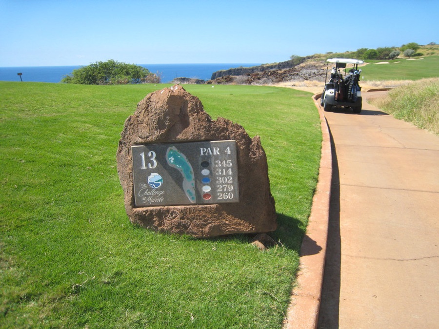 Lanai Vacation 2008  Challenge At Manele Golf