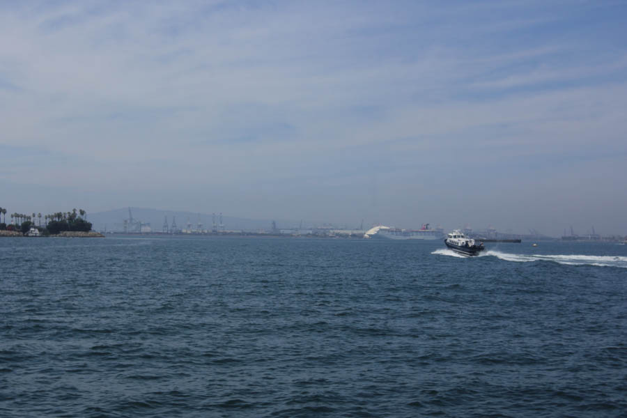 Water Taxi adventure to Long Beach Gladstones 7/2/2015