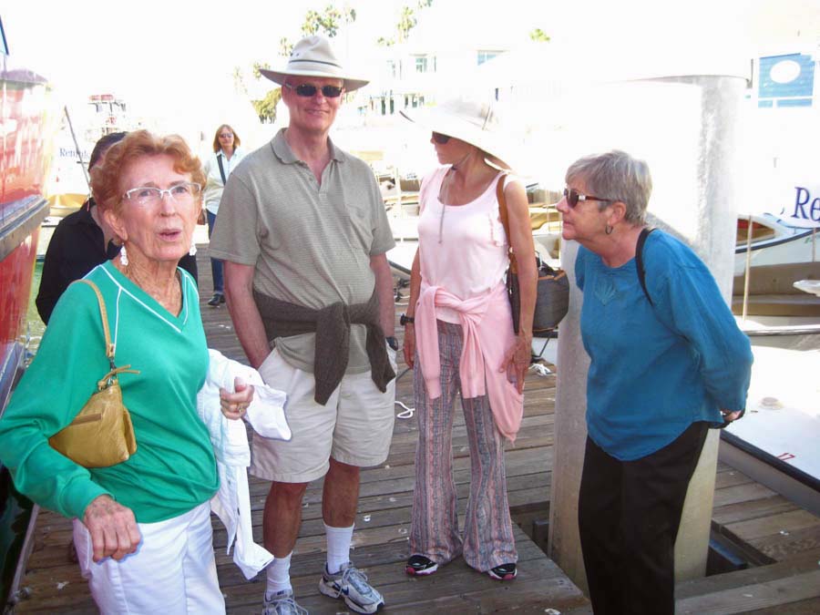 Water taxi and lunch with friends 9/3/2015